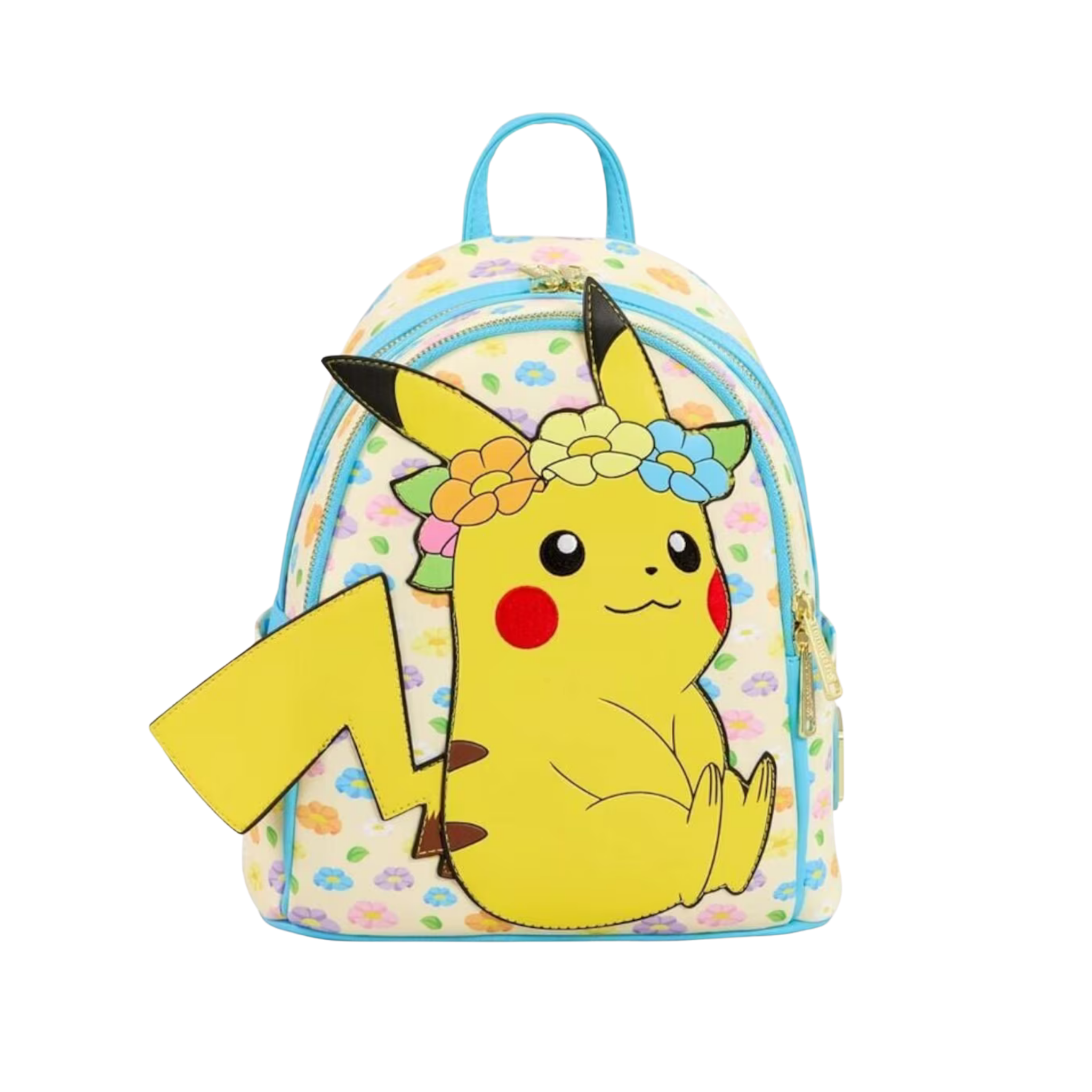 LOUNGEFLY - Pikachu Floral Crown Mini Backpack