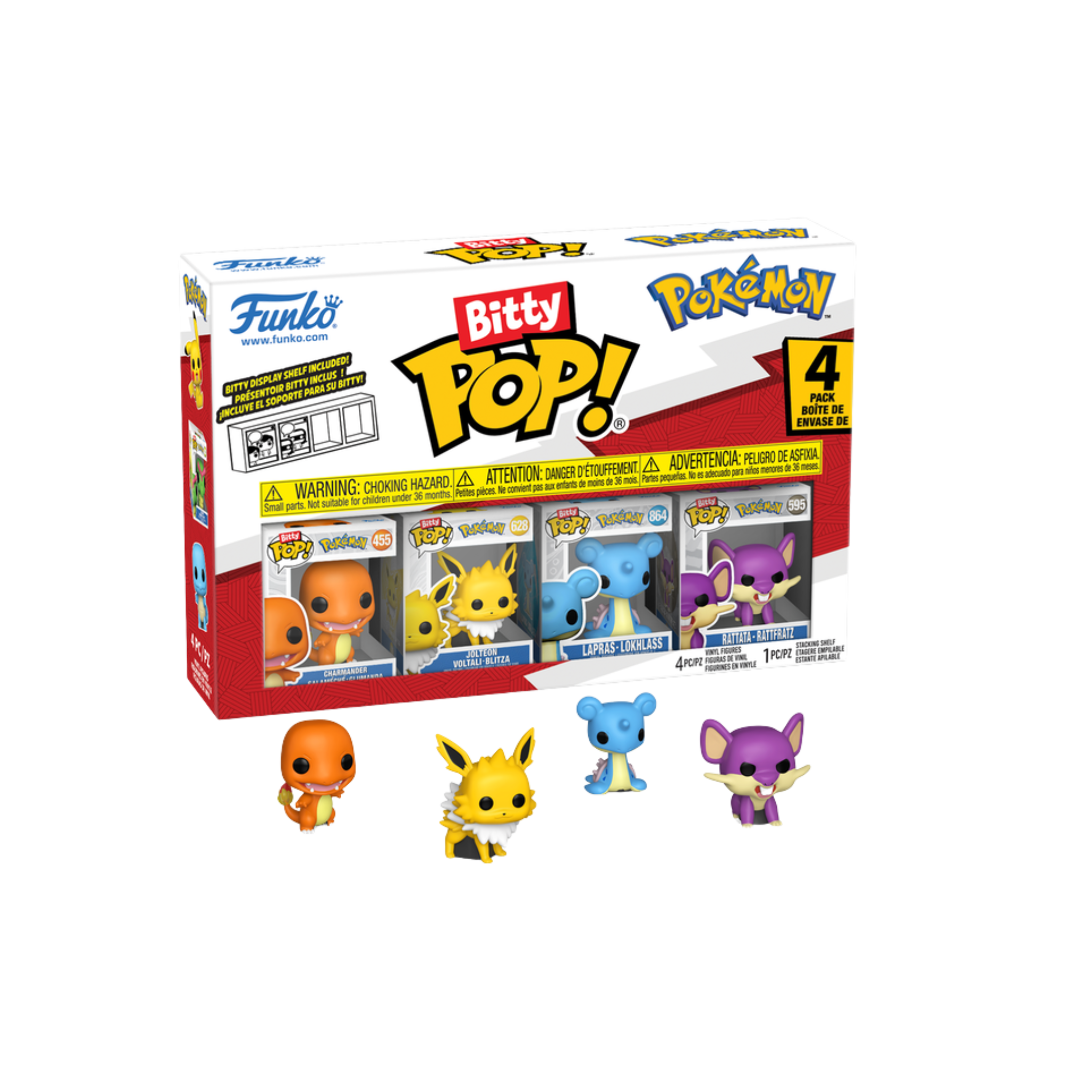 Bitty POP! - Pokémon 4-Pack Series 2
