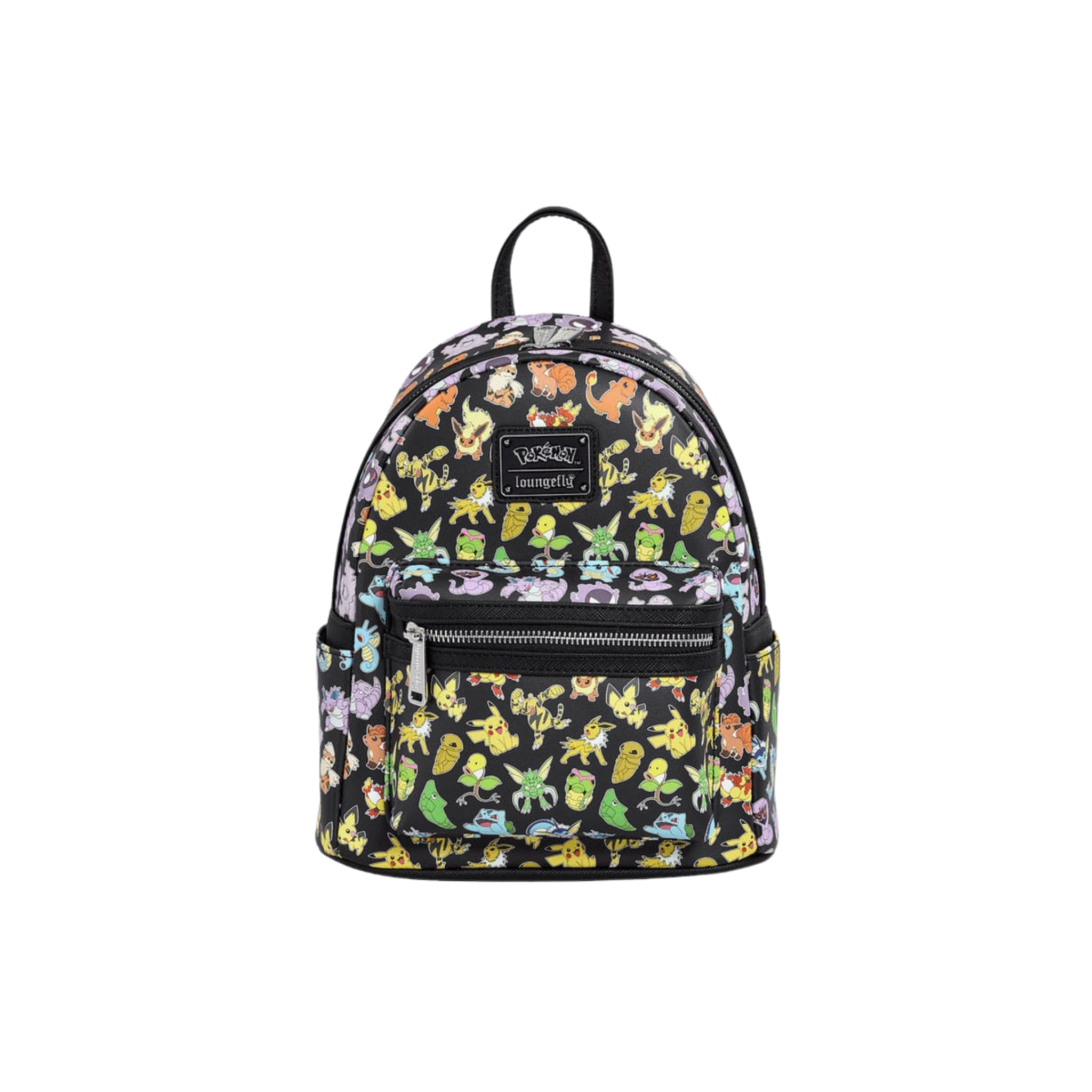 LOUNGEFLY - Pokémon Multi Character All-Over Print Mini Backpack