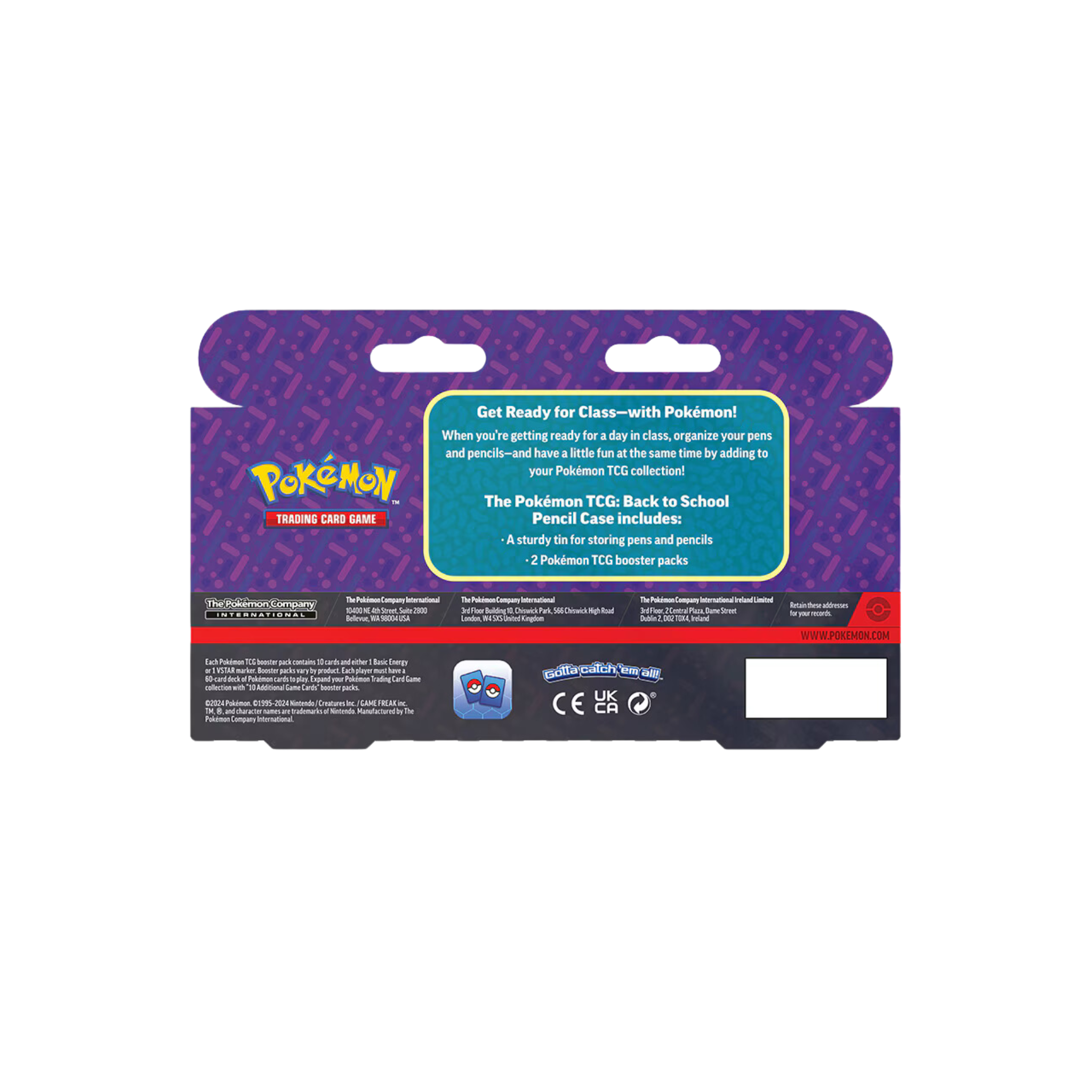 ENGLISH - Back to School 2024 Pencil Case