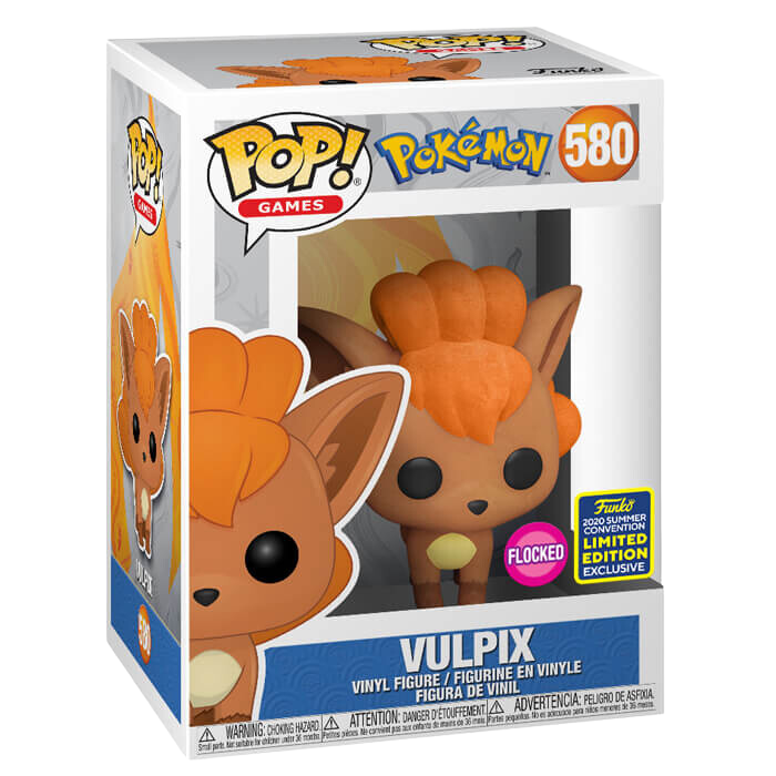 Boîte endommagée] Funko Pop! Pokémon [580] - Vulpix (Goupix) (Flocked –  AddictoPop