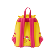 LOUNGEFLY - Santa Pikachu String Lights Light Up Mini Backpack