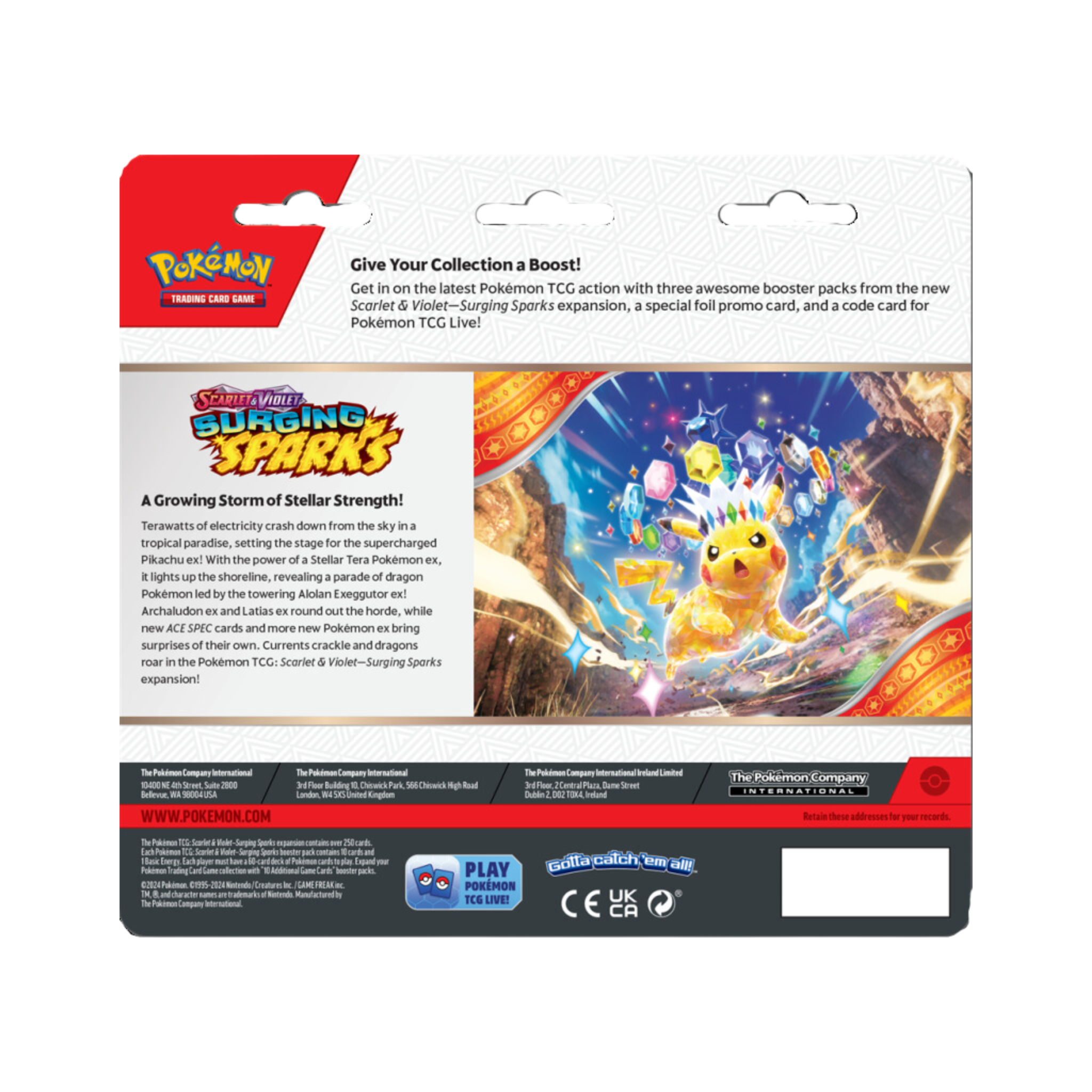 ENGLISH - Surging Sparks 3-Pack Blister Pack