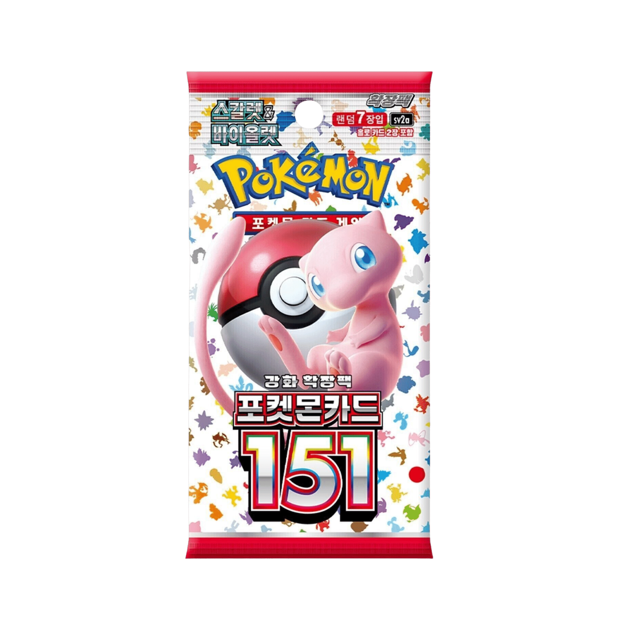 KOREAN - Pokémon 151 Boosters - sv2a