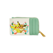 LOUNGEFLY - Pikachu & Eevee Floral Wallet