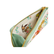 LOUNGEFLY - Pikachu & Eevee Floral Wallet