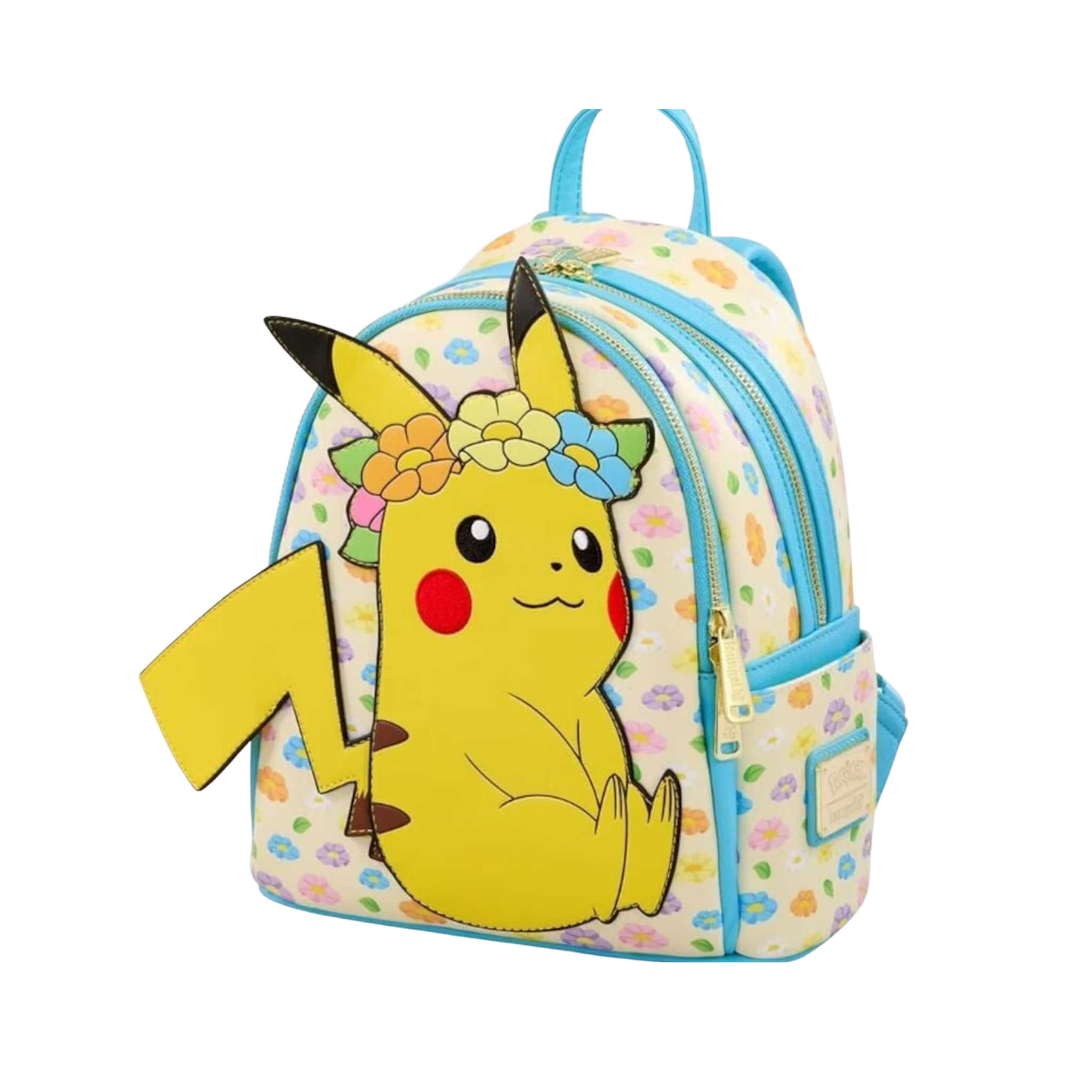 LOUNGEFLY - Pikachu Floral Crown Mini Backpack