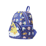 LOUNGEFLY - Sleeping Pikachu & Friends Mini Backpack