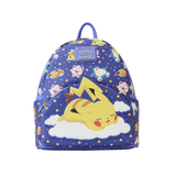 LOUNGEFLY - Sleeping Pikachu & Friends Mini Backpack