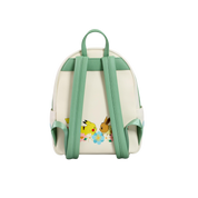 LOUNGEFLY - Pikachu & Eevee Floral Mini Backpack