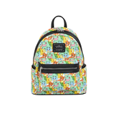 LOUNGEFLY - Pikachu & Starters All Over Print Mini Backpack