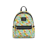 LOUNGEFLY - Pikachu & Starters All Over Print Mini Backpack
