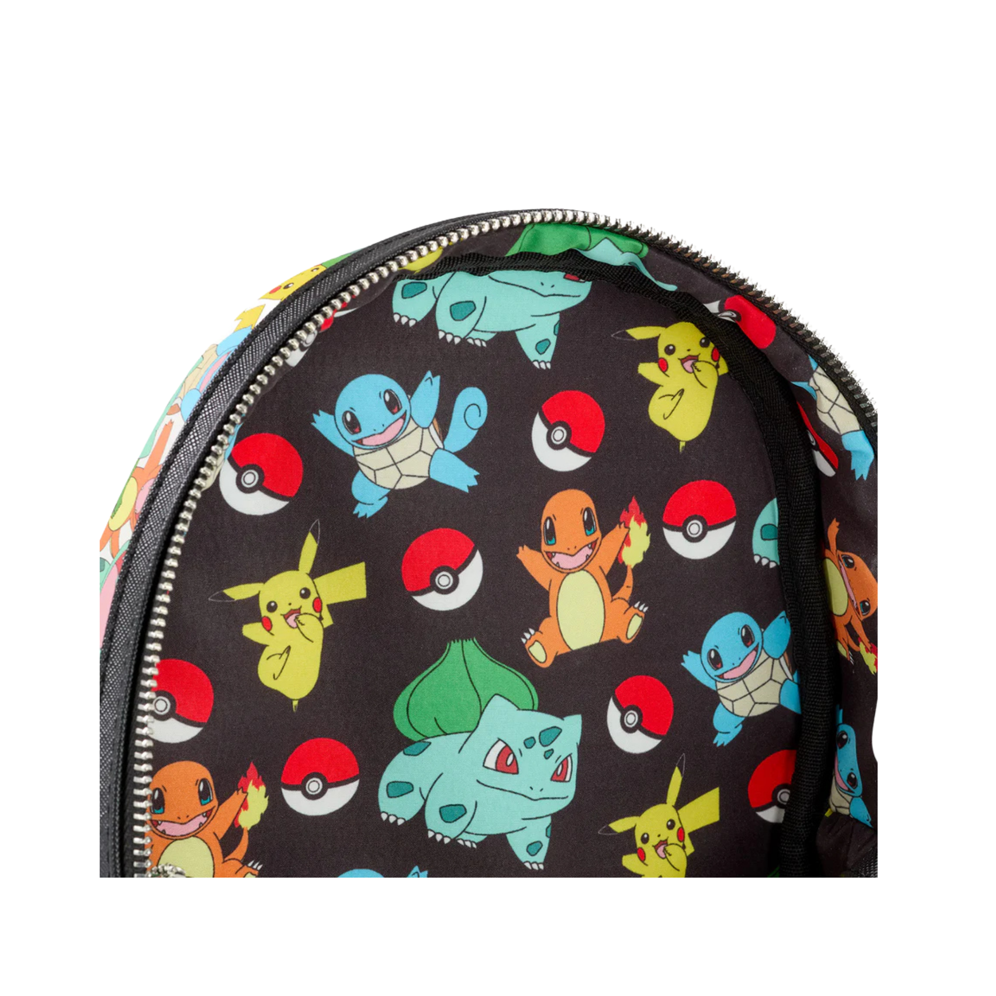 LOUNGEFLY - Pikachu & Starters All Over Print Mini Backpack
