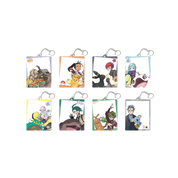 CHINESE (Simplified) - Paldean Trainer Photo Card Keychain Set