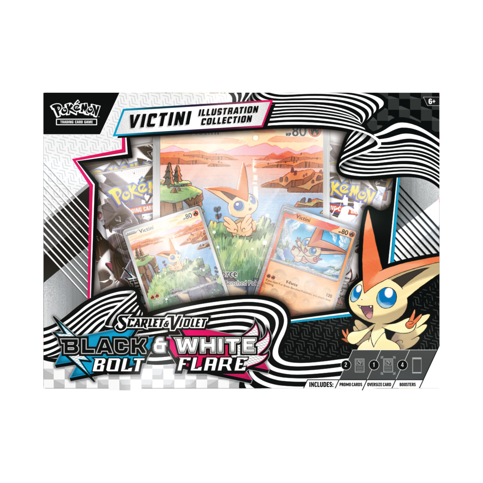 Auction - ENGLISH - Unova Flare Victini Illustration Collection