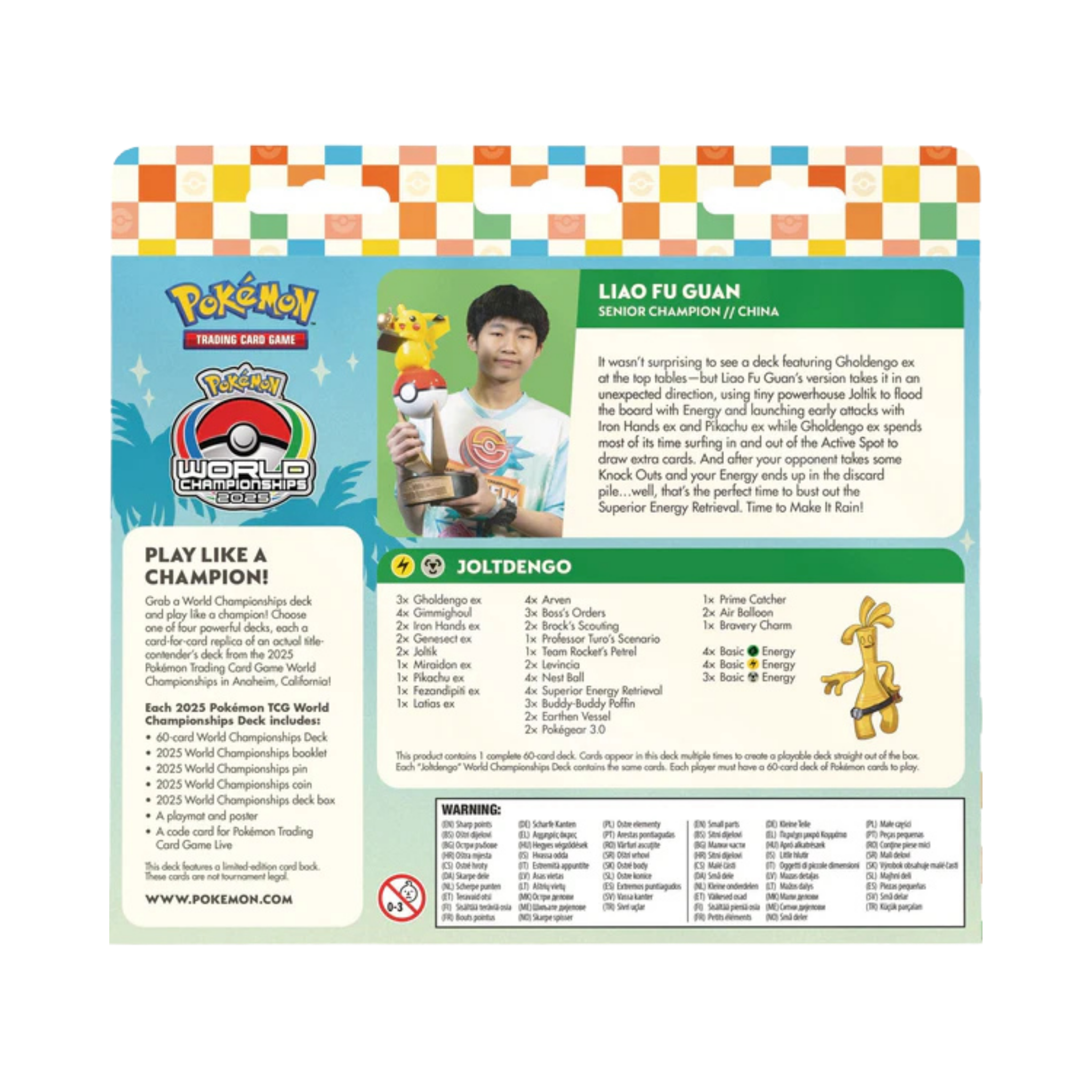 ENGLISH - Pokémon: 2025 World Championship Decks