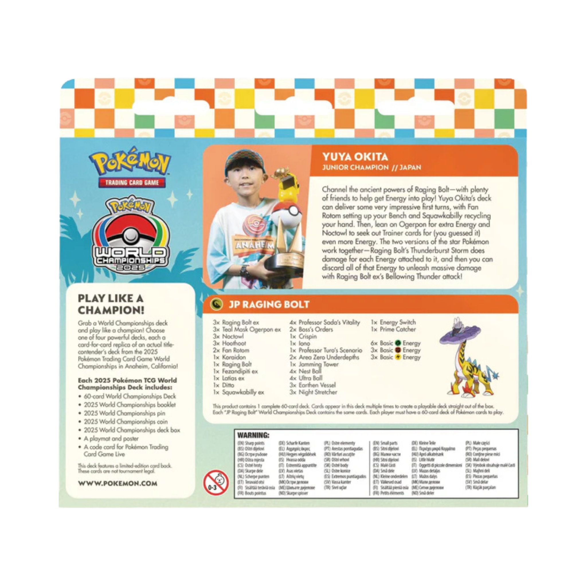 ENGLISH - Pokémon: 2025 World Championship Decks