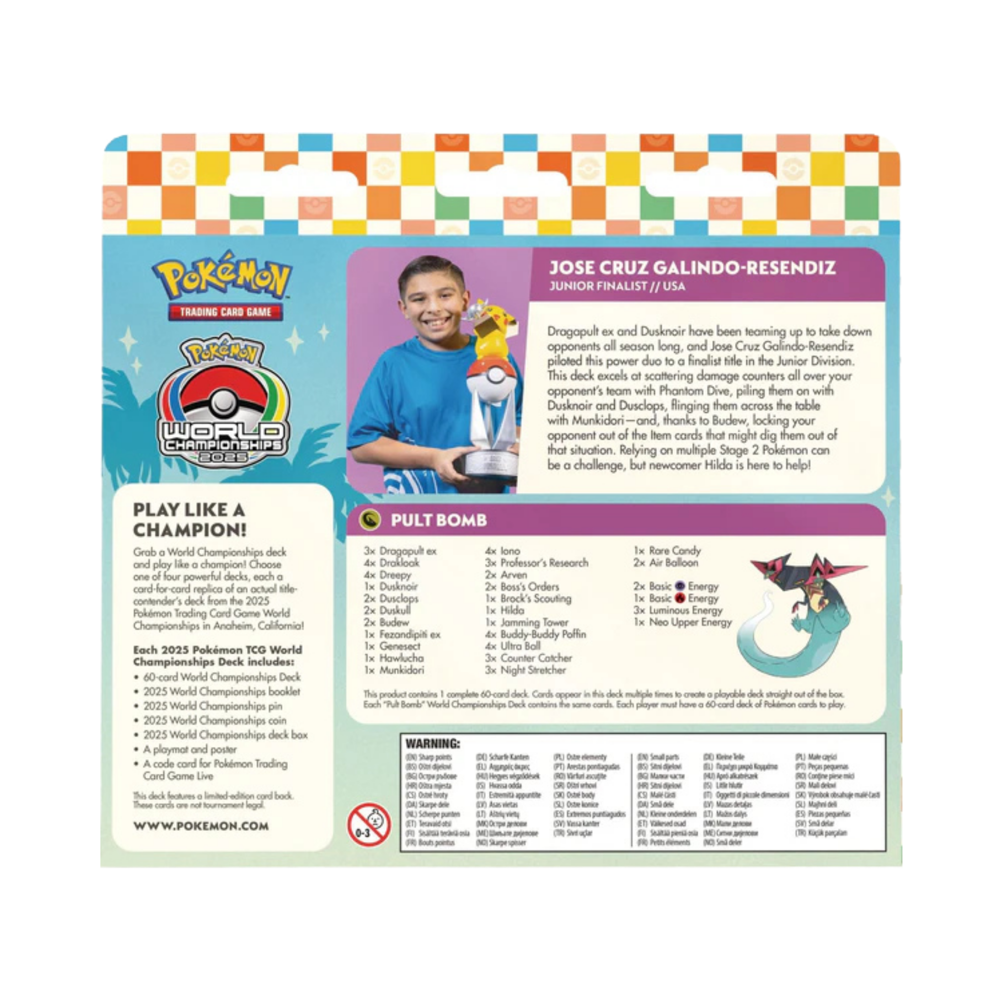 ENGLISH - Pokémon: 2025 World Championship Decks