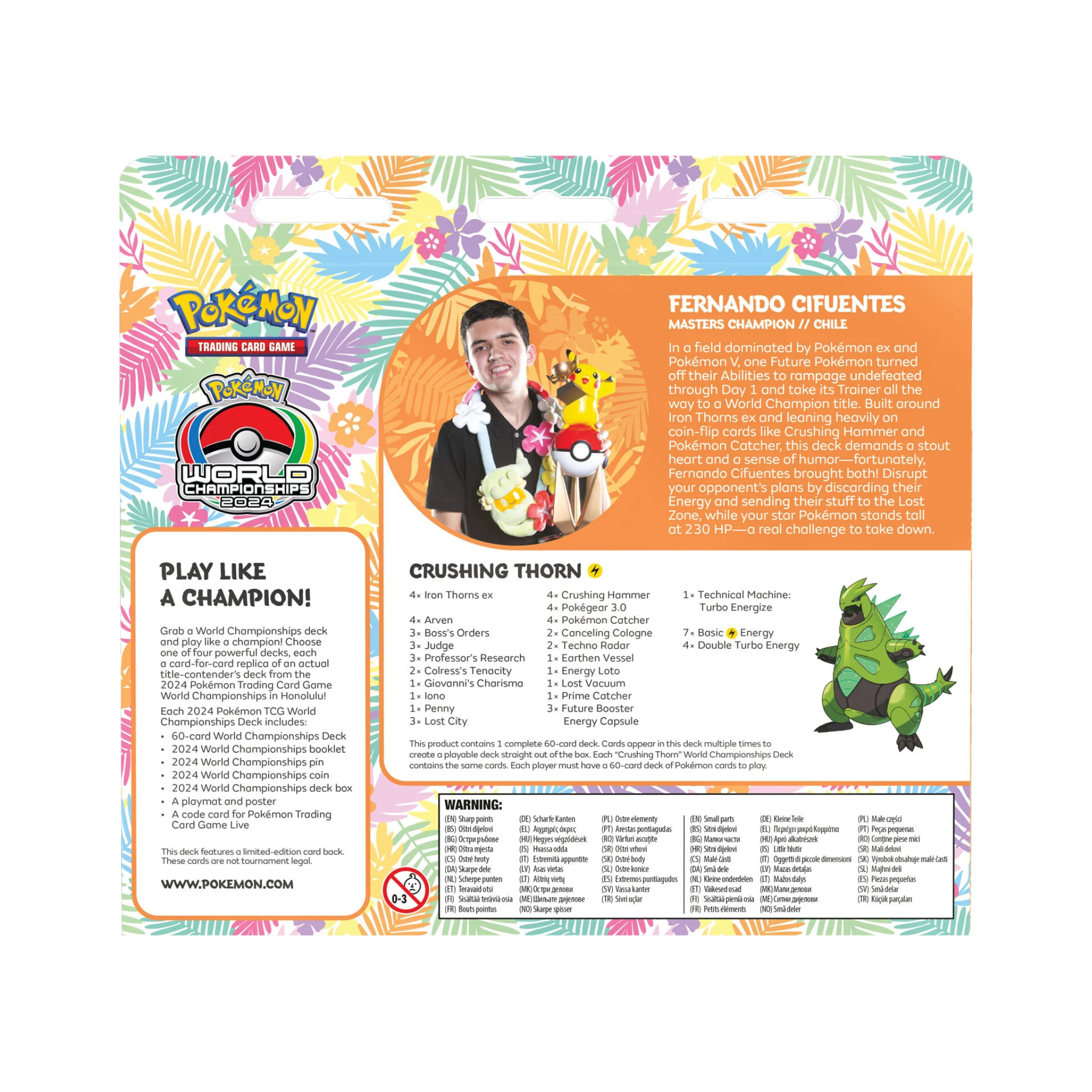 ENGLISH - Pokémon: 2024 World Championship Decks