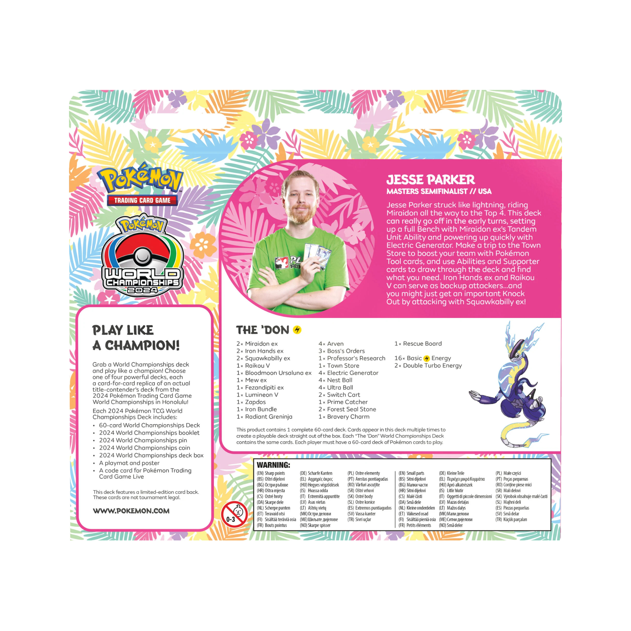 ENGLISH - Pokémon: 2024 World Championship Decks