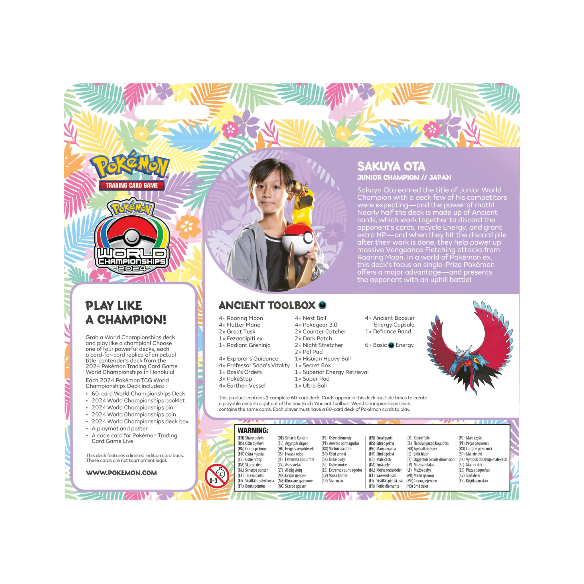ENGLISH - Pokémon: 2024 World Championship Decks