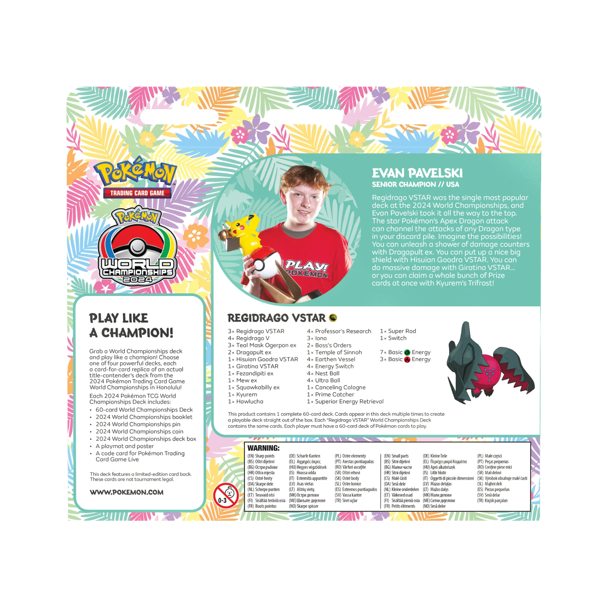 ENGLISH - Pokémon: 2024 World Championship Decks