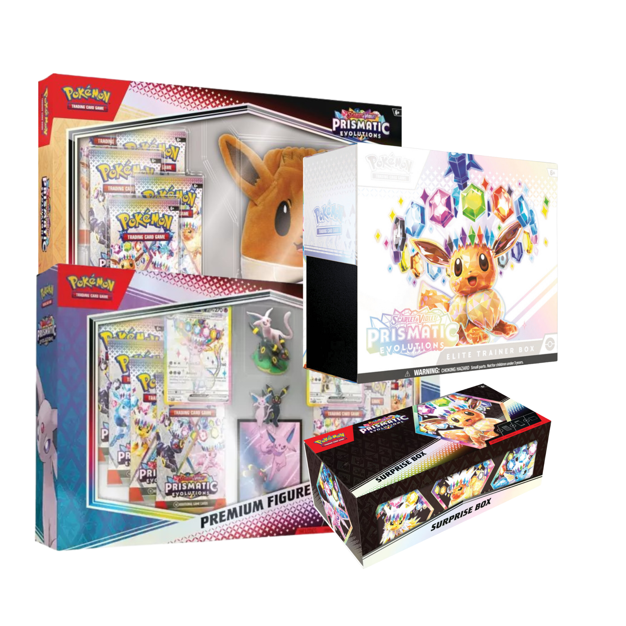 Auction - ENGLISH - Prismatic Evolutions Bundle