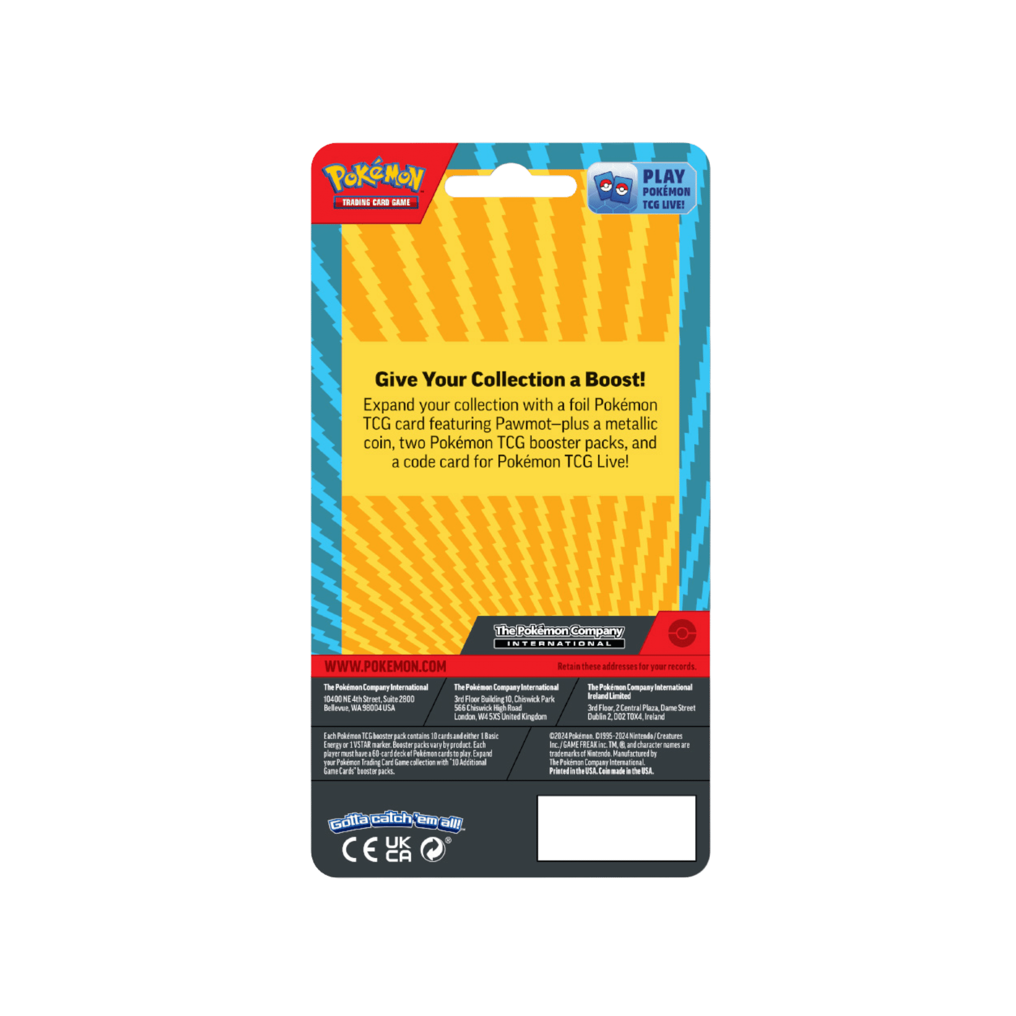 ENGLISH - Pokémon 2024 Enhanced 2-Pack Blister