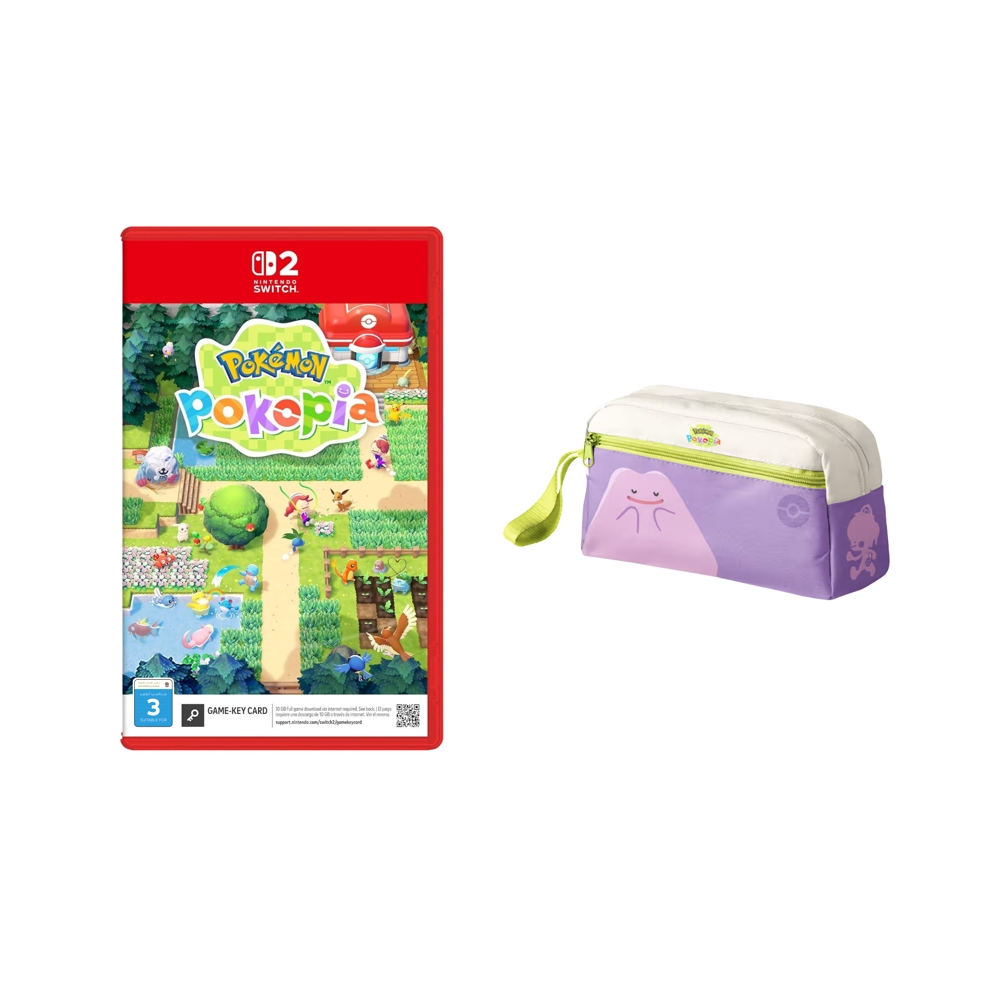 Nintendo Switch 2 Edition - Pokémon™ Pokopia + Ditto Pokopia Travel Bag