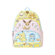 LOUNGEFLY - Pokémon Café Triple Pocket Mini Backpack