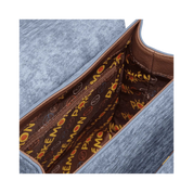 LOUNGEFLY - Leather Pokémon Denim Patches Mini Backpack