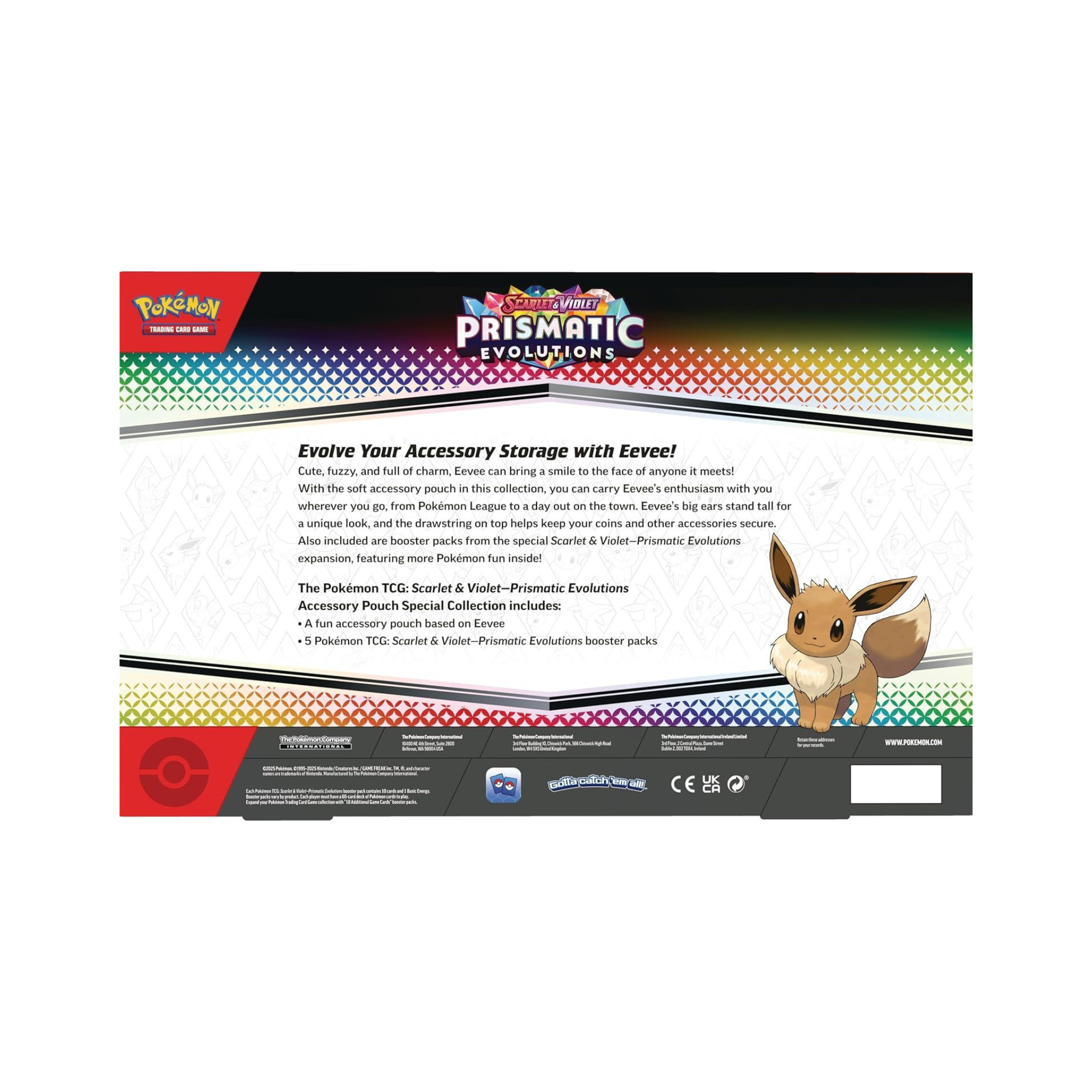 Auction - ENGLISH - Prismatic Evolutions Special Pouch Collection