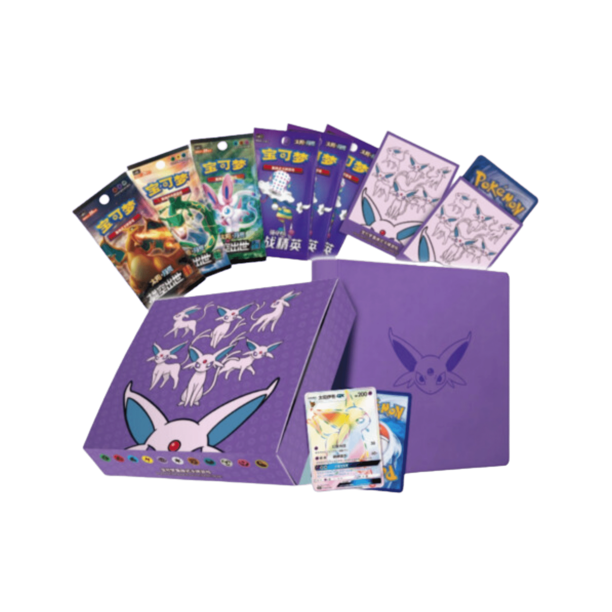 CHINESE (Simplified) - Eevee GX Giftbox - Espeon