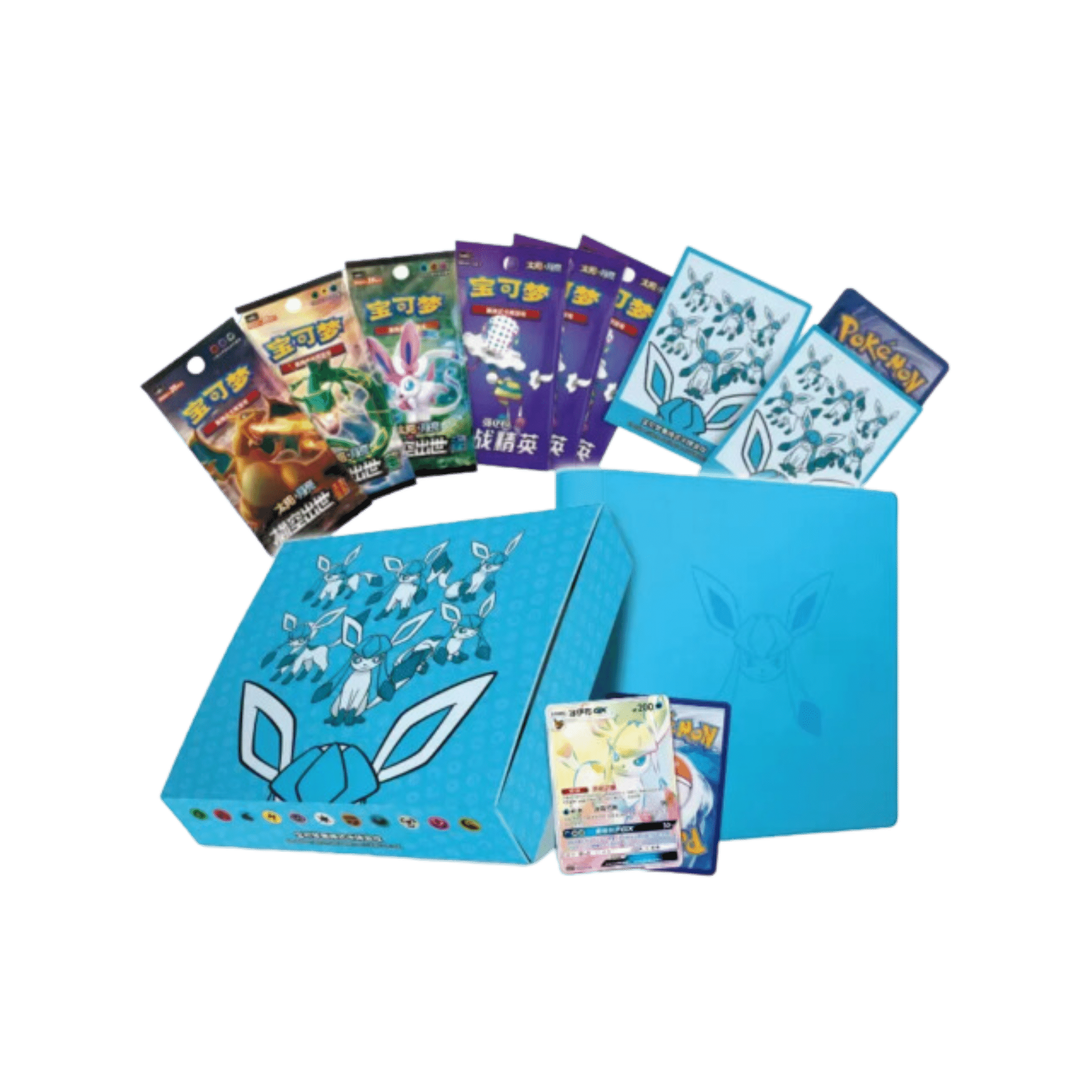 CHINESE (Simplified) - Eevee GX Giftbox - Glaceon