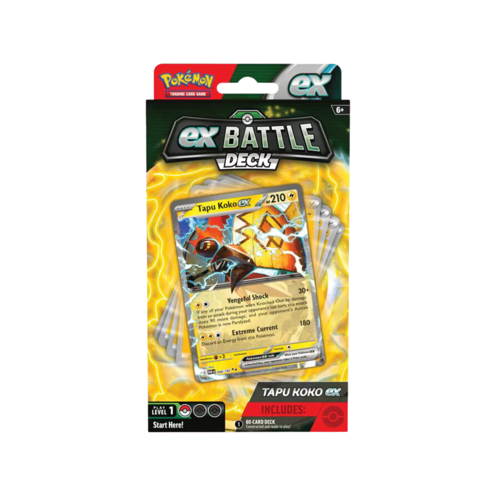 ENGLISH - Tapu Koko / Iron Leaves ex Battle Deck