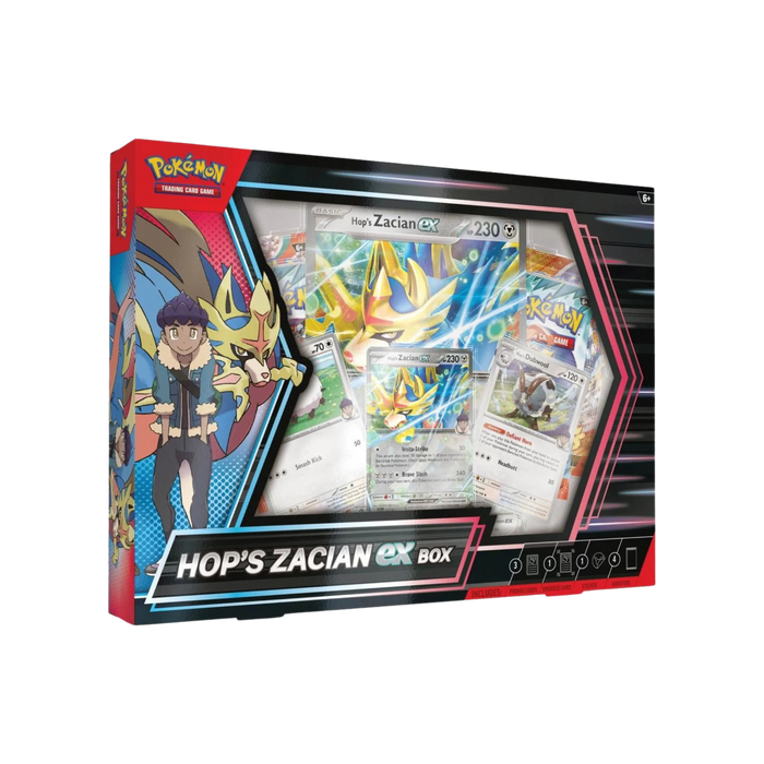Auction - ENGLISH - Hop's Zacian EX Box