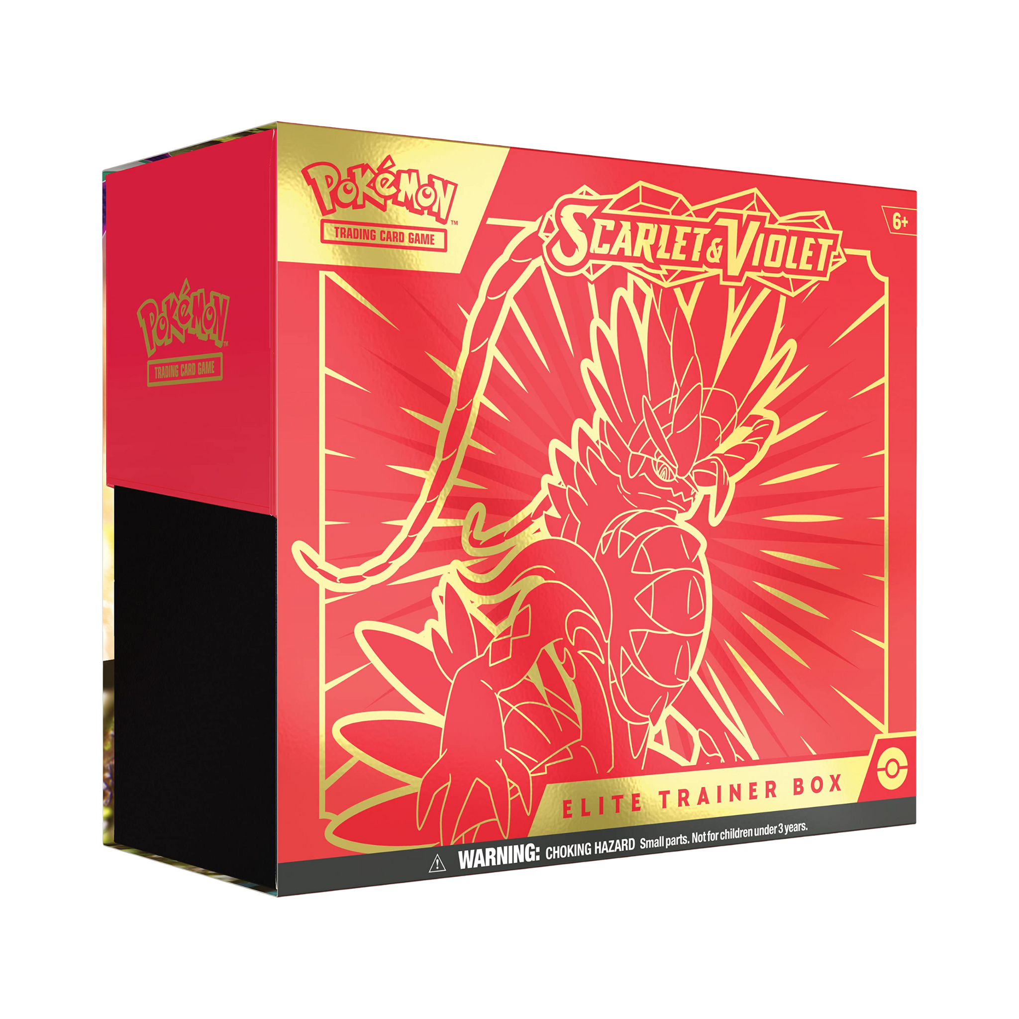 Auction - ENGLISH - Scarlet & Violet Elite Trainer Box - Koraidon (Red) Box