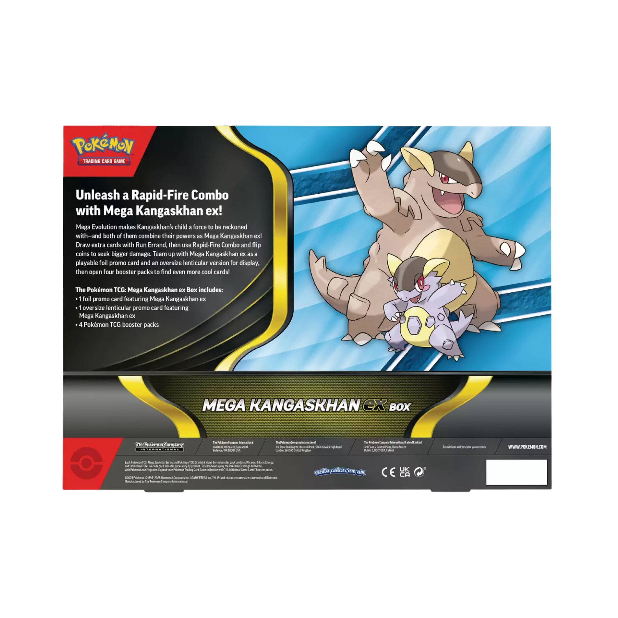 ENGLISH - Mega Kangaskhan ex Box