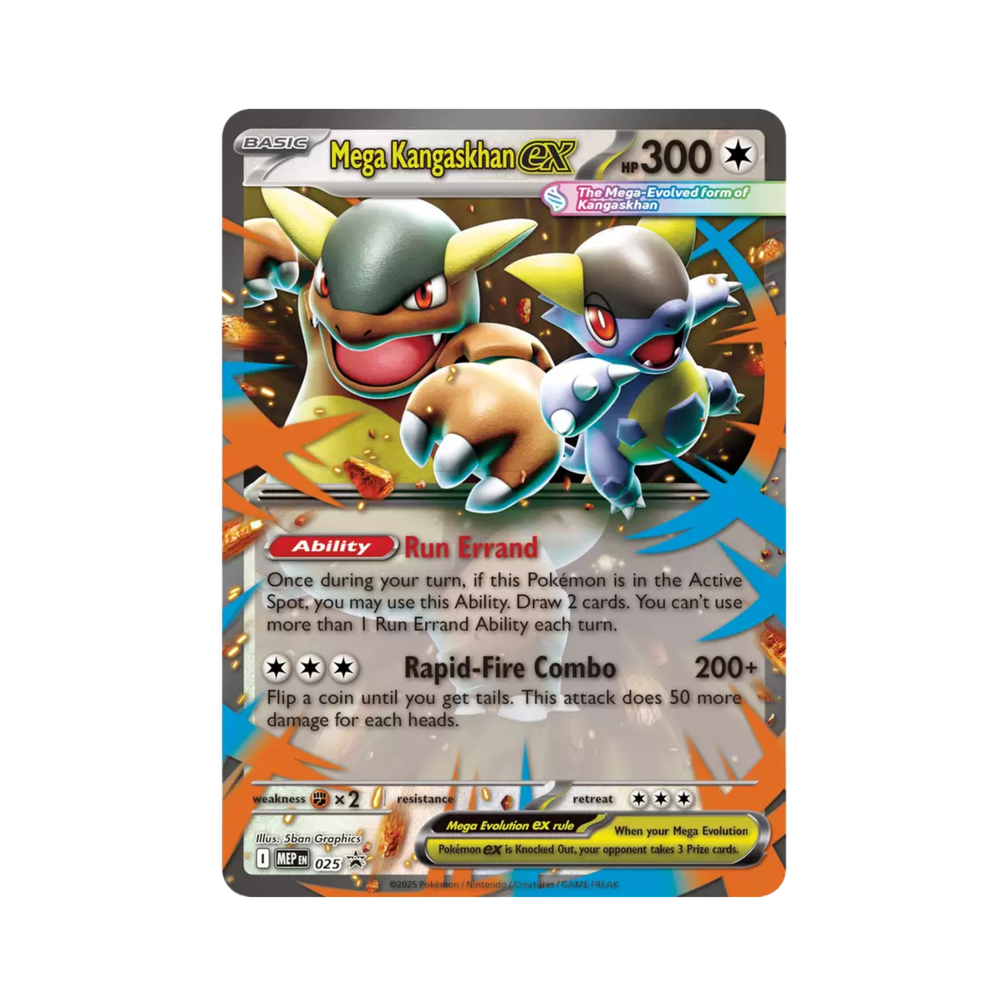 ENGLISH - Mega Kangaskhan ex Box