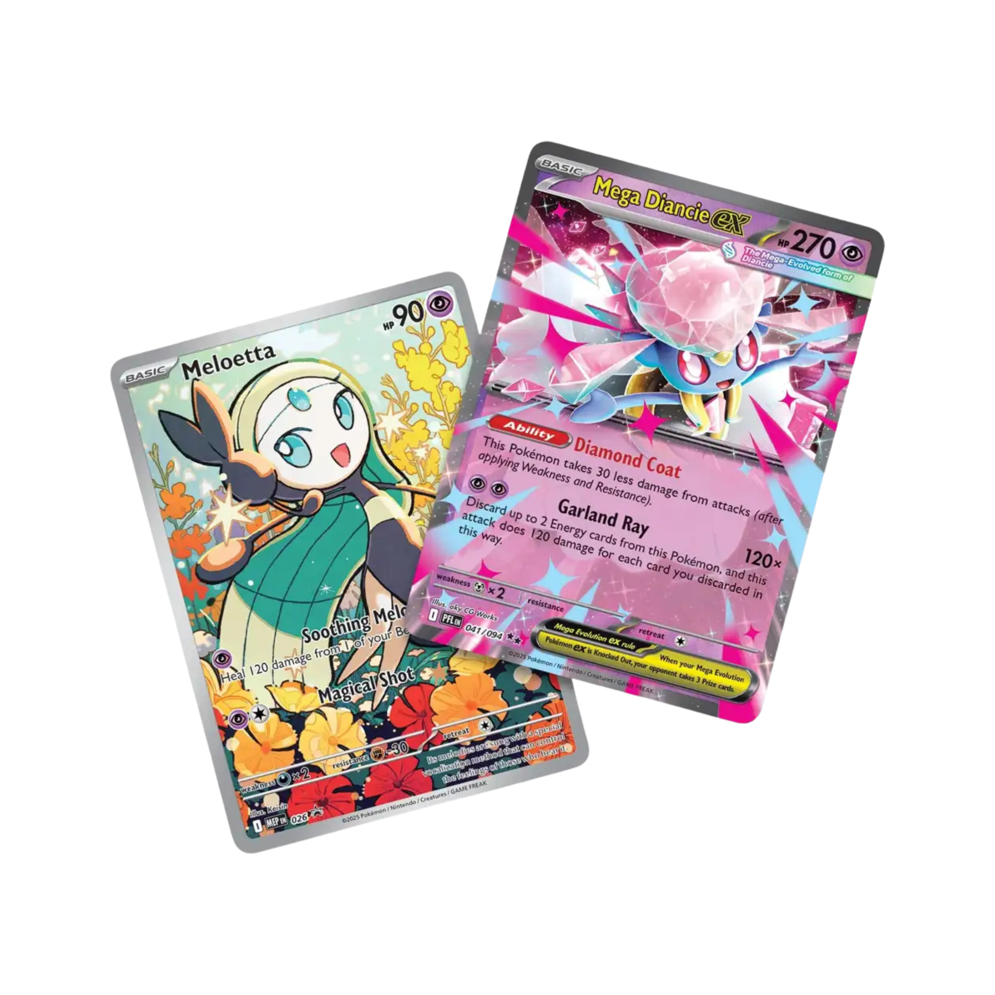 ENGLISH - Mega Gengar & Mega Diancie EX Battle Decks Bundle