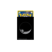 Pokémon Center Deck Sleeves - Black Pokéball