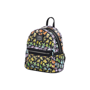 LOUNGEFLY - Pokémon Multi Character All-Over Print Mini Backpack