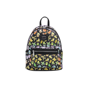 LOUNGEFLY - Pokémon Multi Character All-Over Print Mini Backpack
