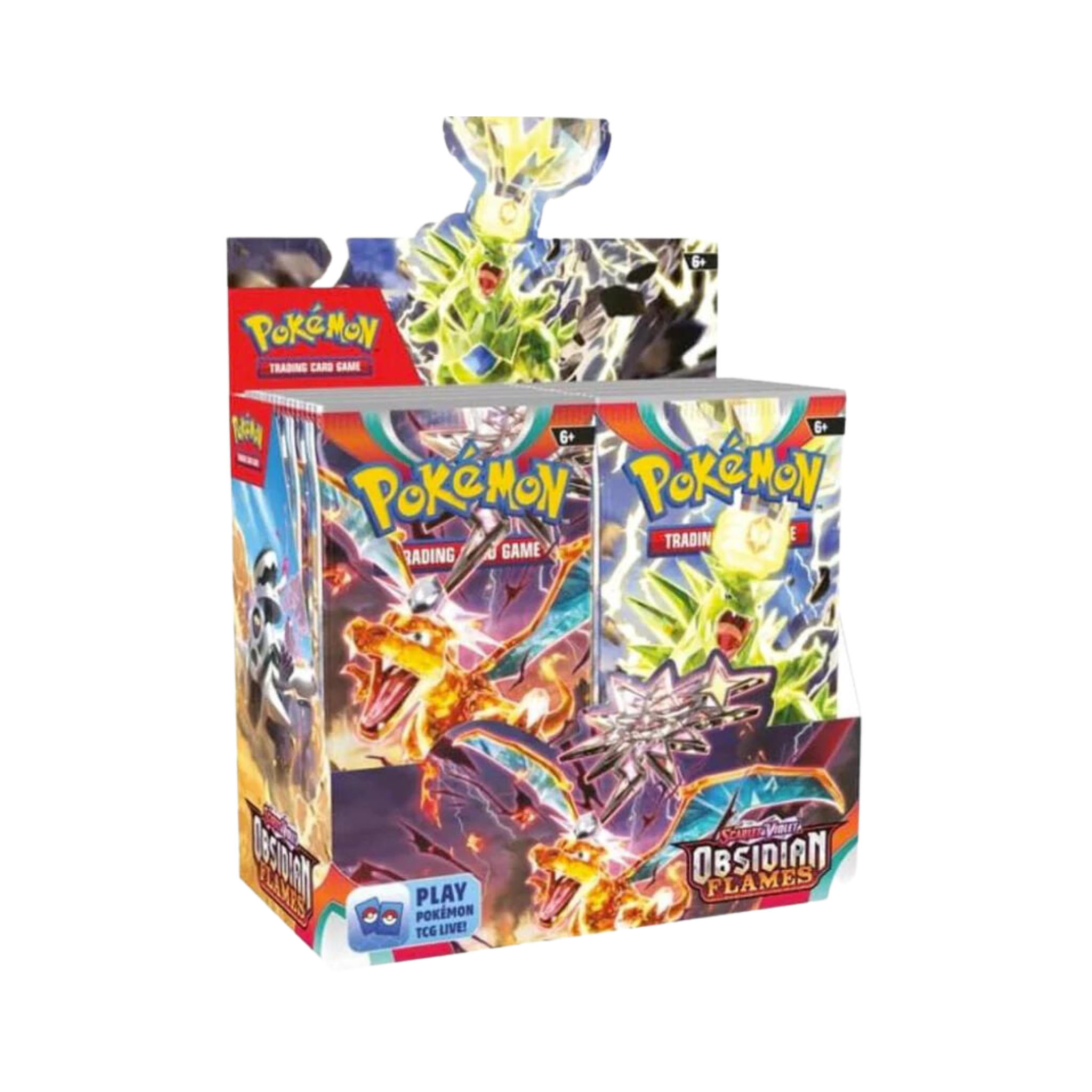 ENGLISH - Scarlet & Violet - Obsidian Flames Boosters - OBF ENGLISH - Scarlet & Violet - Obsidian Flames Boosters - OBF