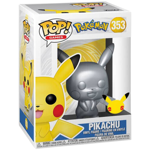 Funko POP! Silver - Pikachu #353
