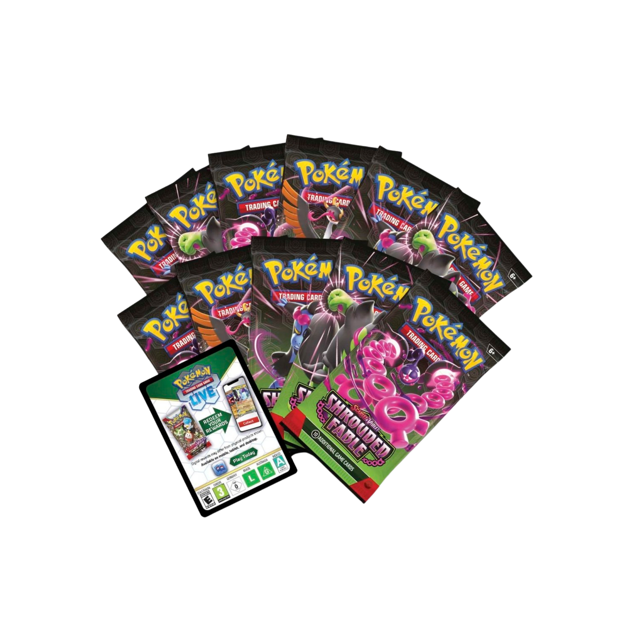 Auction (Auction 1) - ENGLISH - Shrouded Fables - Pokémon Center Edition Elite Trainer Box
