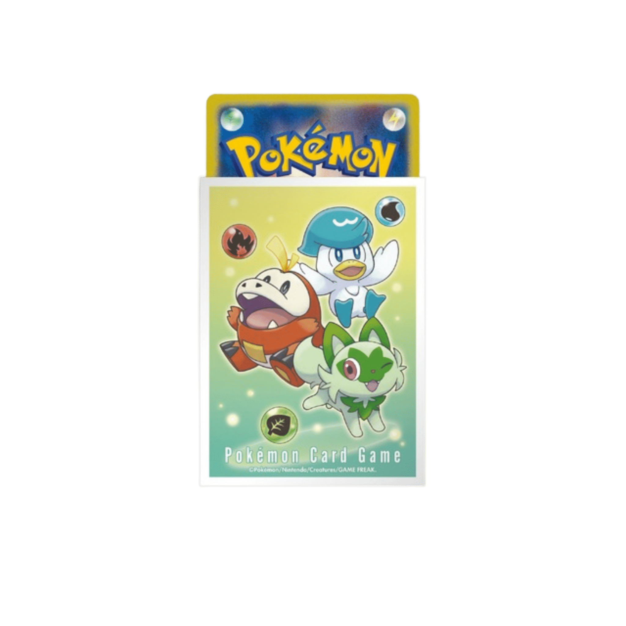 Pokémon Center Deck Sleeves - Sprigatito, Fuecoco & Quaxly