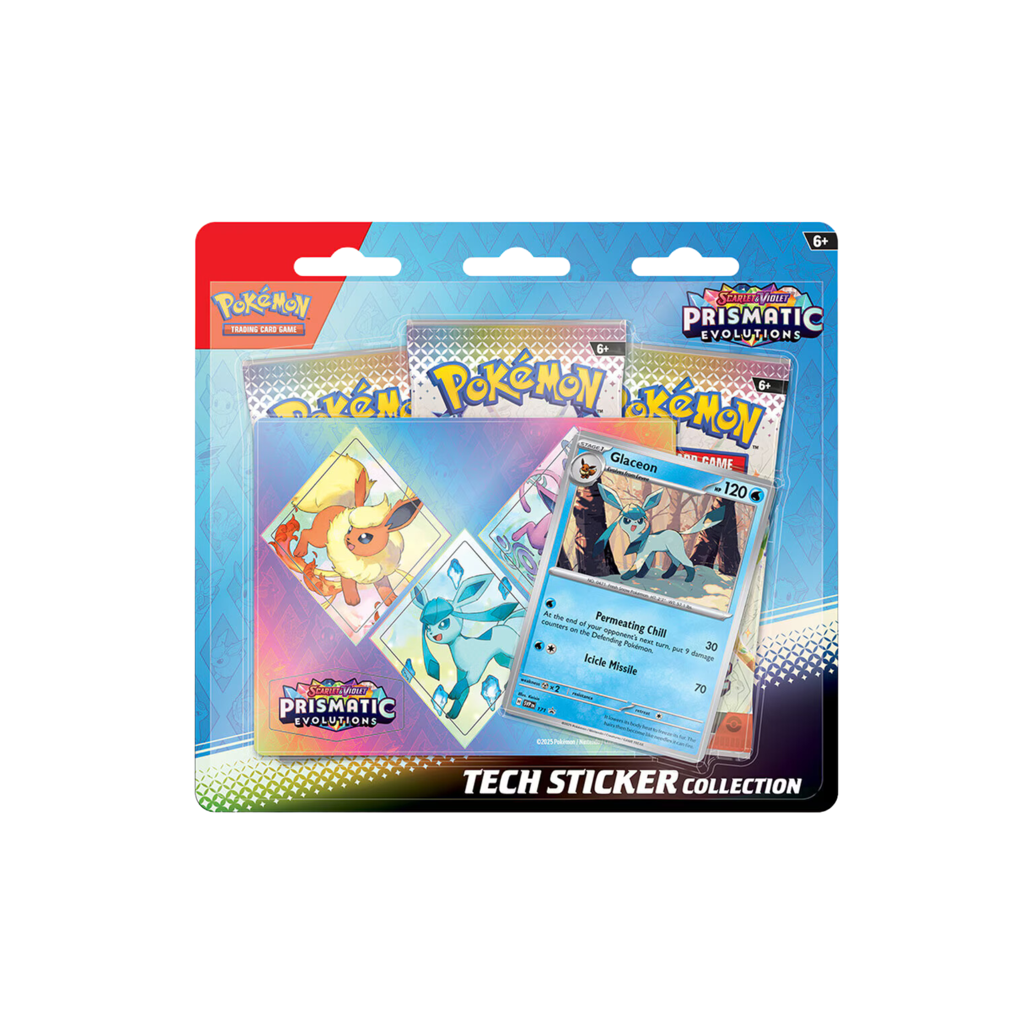 ENGLISH - Prismatic Evolutions: Tech Sticker Blister