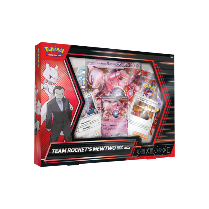 Auction - ENGLISH - Team Rocket's Mewtwo ex Box