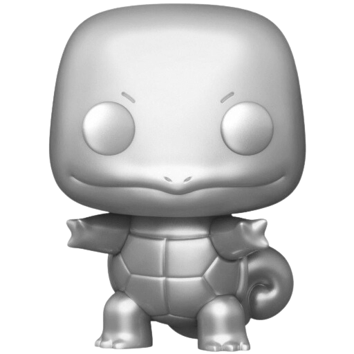 Funko POP! Silver - Squirtle #504